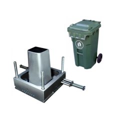 黃巖工業(yè)戶外垃圾桶模具廠，240升大垃圾桶模具開模廠家推薦